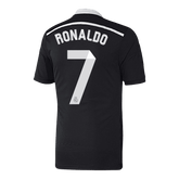 Real Madrid RONALDO #7 Drittes Auswärts-Fußballtrikot Retro 2014/15